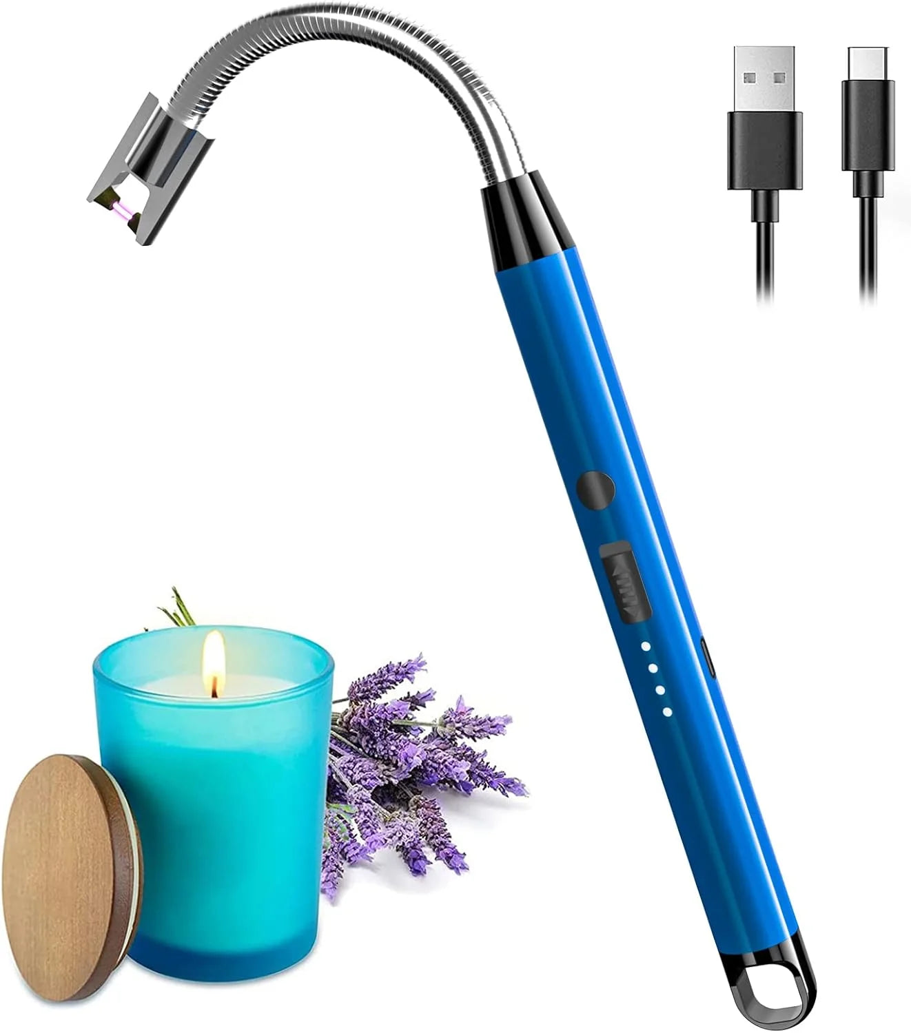 Rechargeable Electric USB Lighter Stove Lighter Flameless Arc lighter windproof for outdoor fire