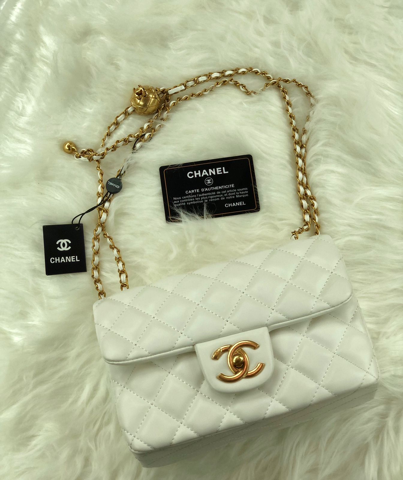 Chanel Mini Flap Bag with Top Handle