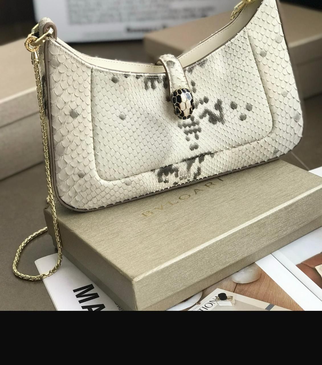 Serpenti: Bags, Accessories & Leather Goods
