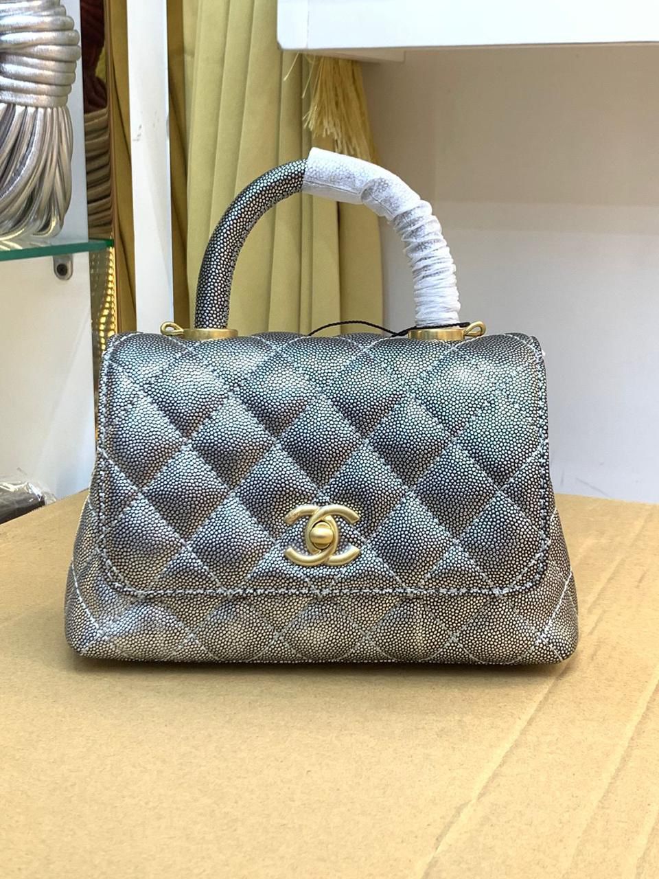 Gucci Flap Bag with Top Handle