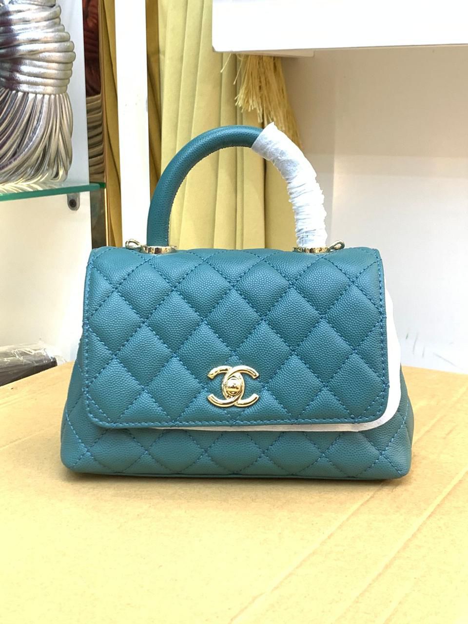 Gucci Flap Bag with Top Handle