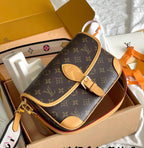LOUIS VUITTON Monogram Empreinte Diane Noir Obscur