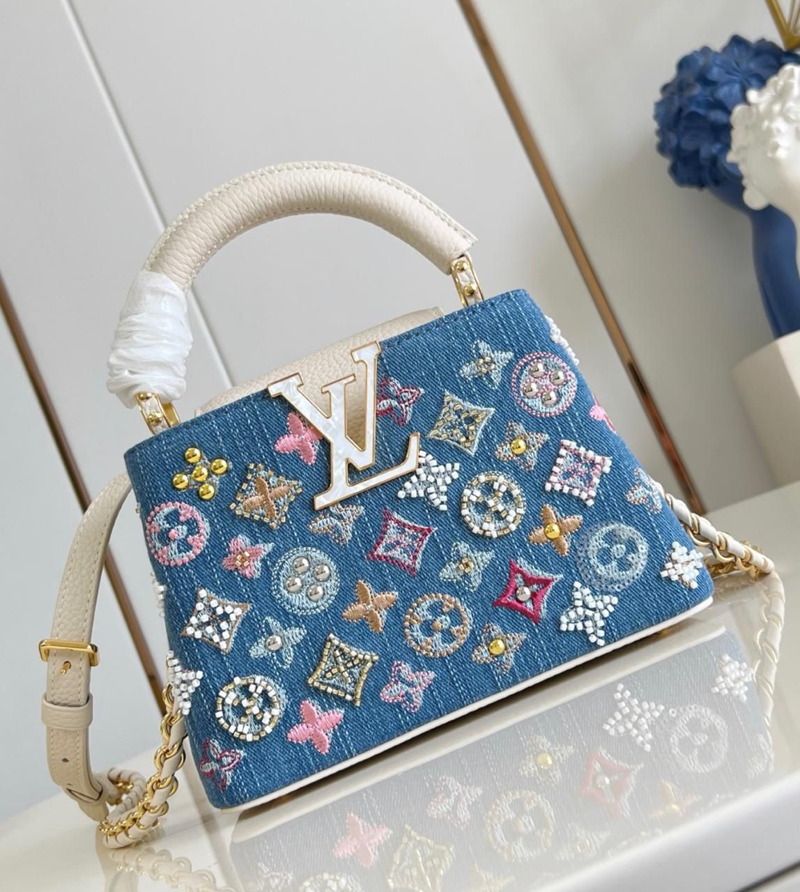 LOUIS VUITTON Capucines Mini Bag