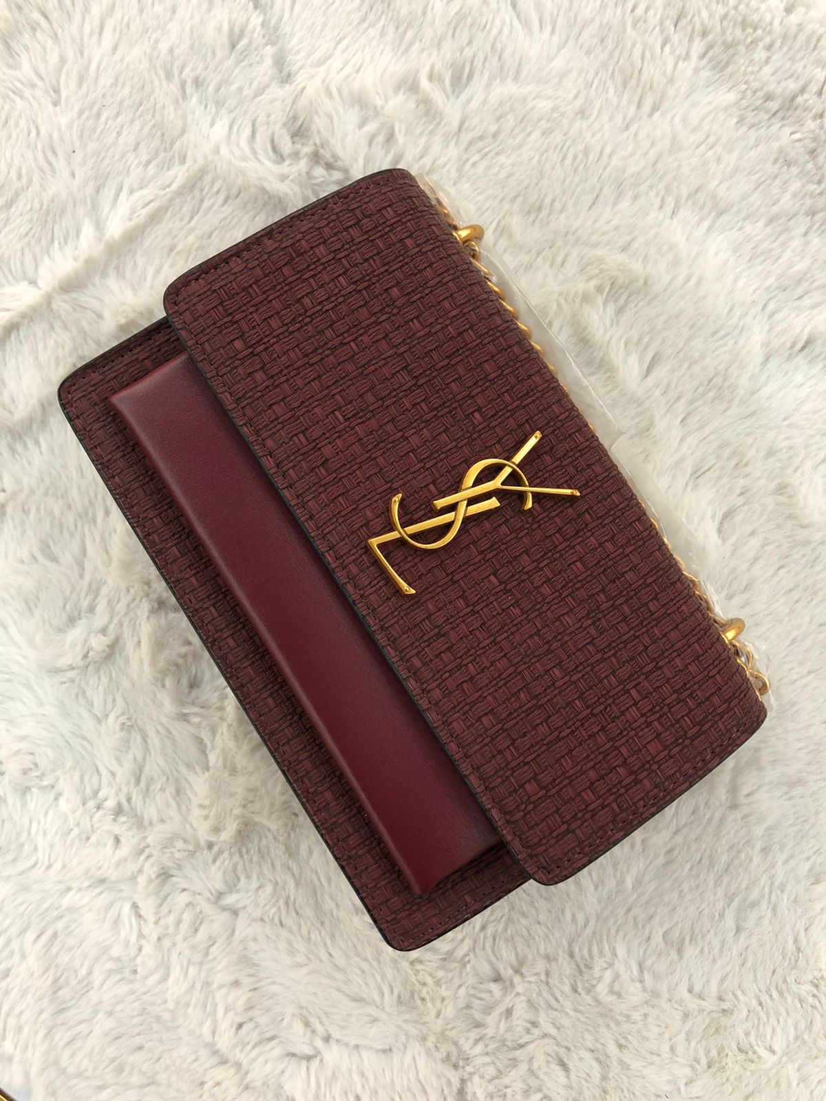 YSL Saint Laurent Medium Python Sunset Bag