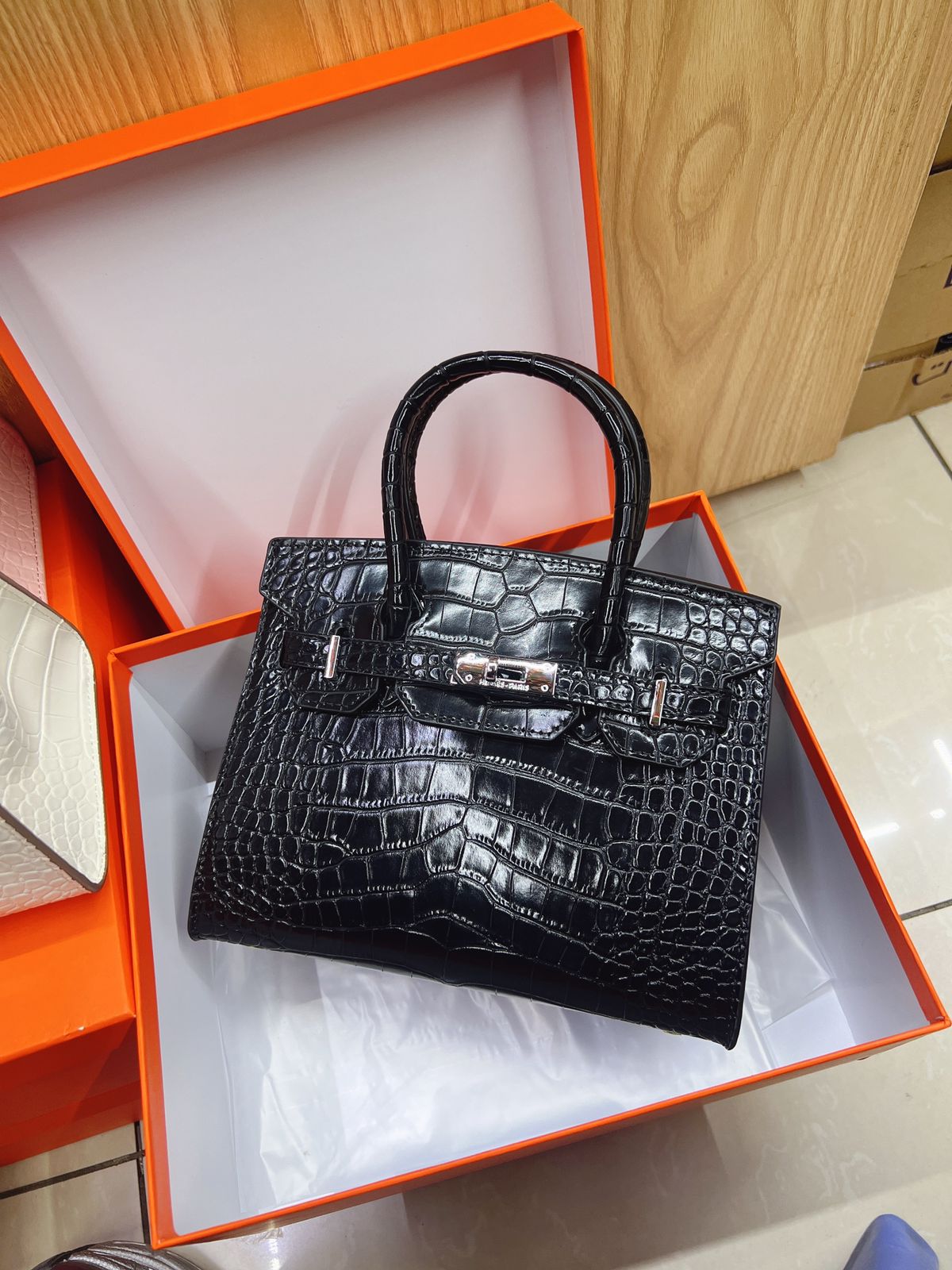 Hermes Kelly 19cm Bag Handles and Strap