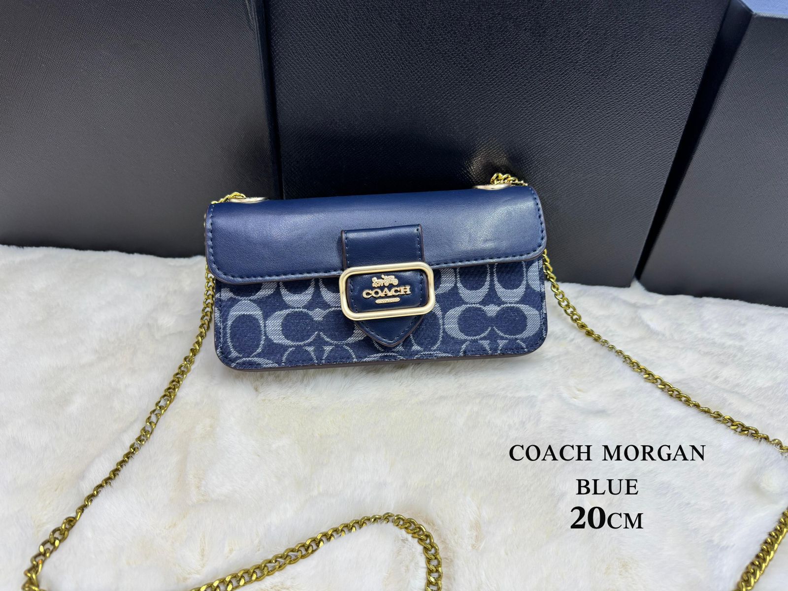 Coach Morgan Crossbody in Signature Chambray