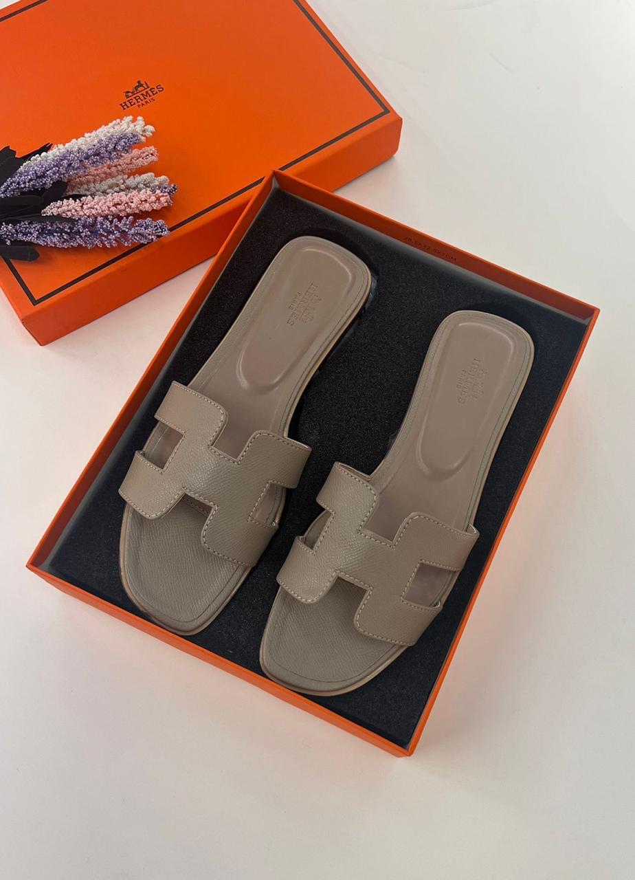 Hermes Oran Sandal Mule Epson Leather