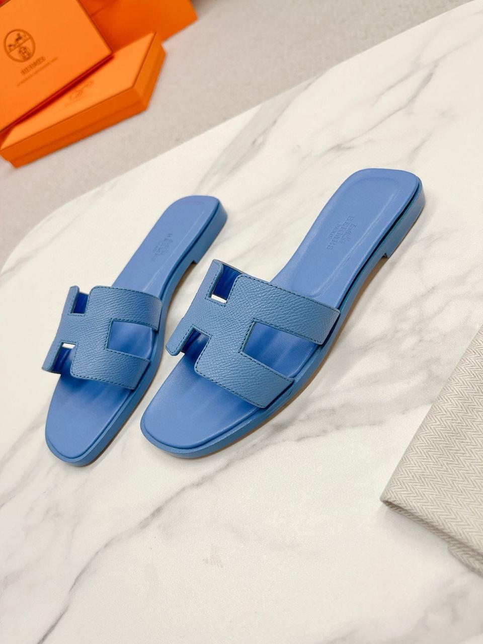 Hermes Oran Sandal Mule Epson Leather