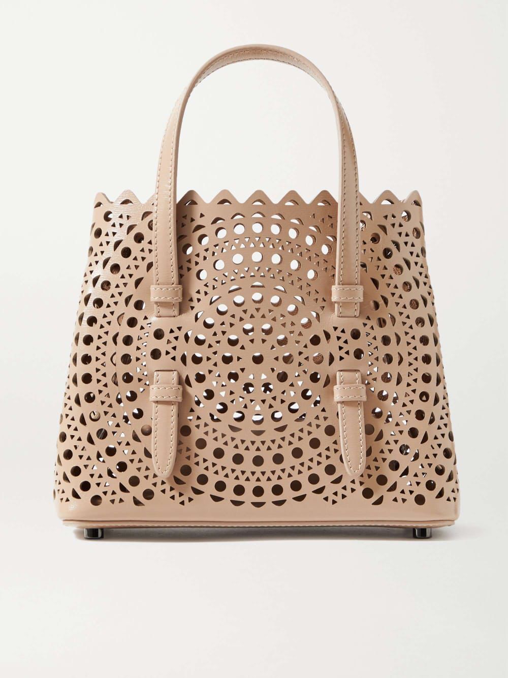 Alaïa Mina 20 Mini leather Tote Bag