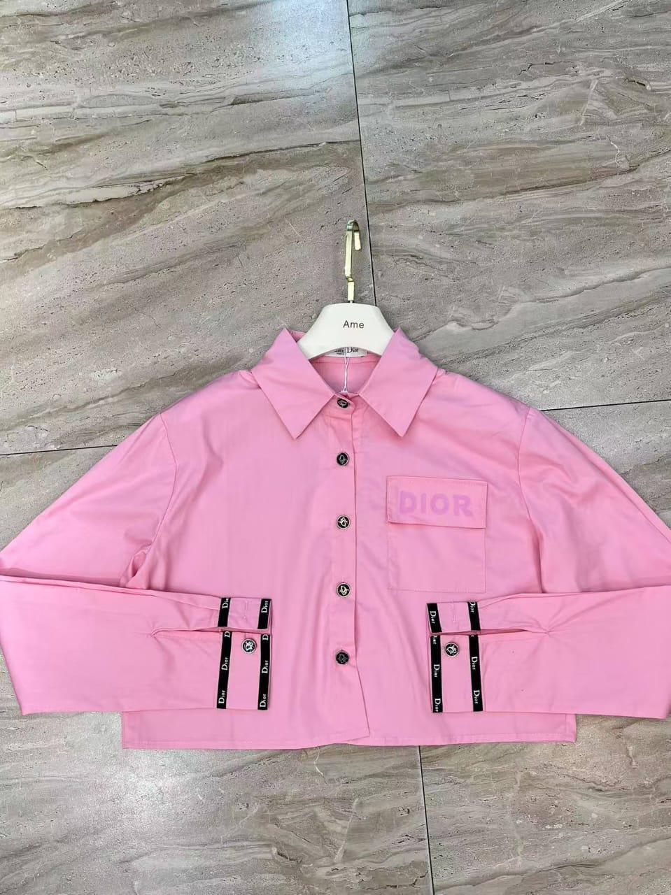 Dior Cropped Shirt