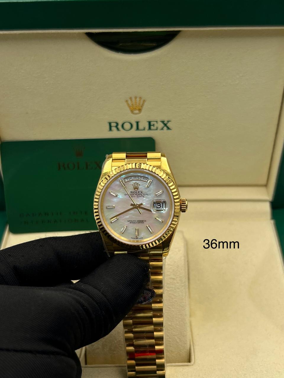 Rolex Diamond Dial Women's Watch in Dubai