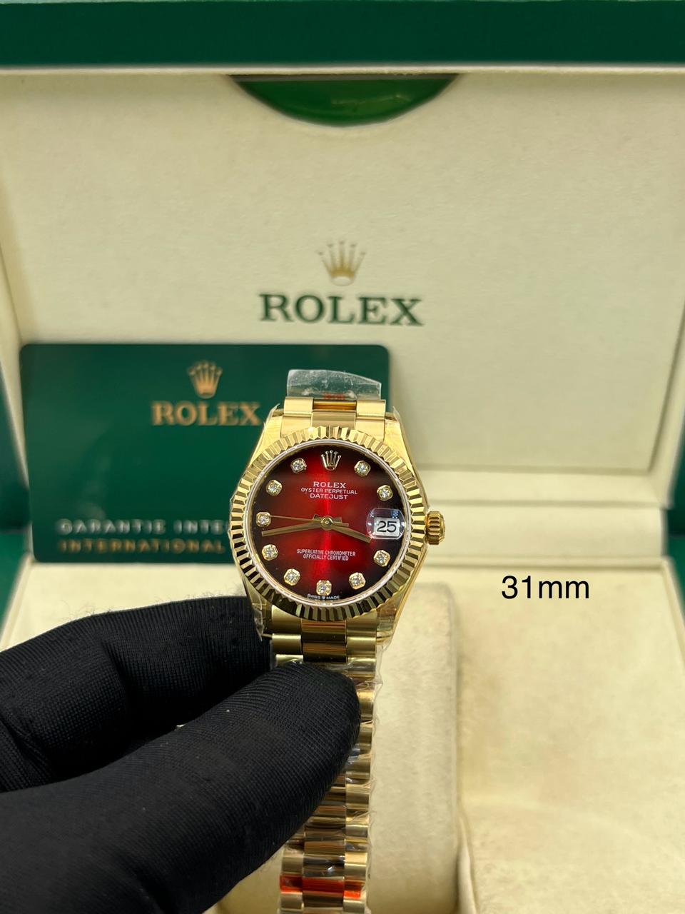 Rolex Diamond Dial Women's Watch in Dubai